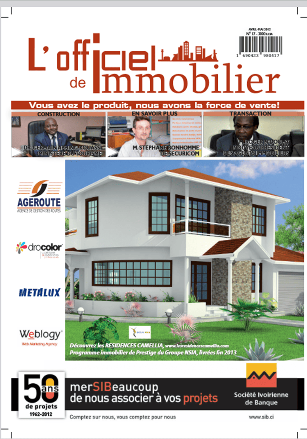 première de couverture